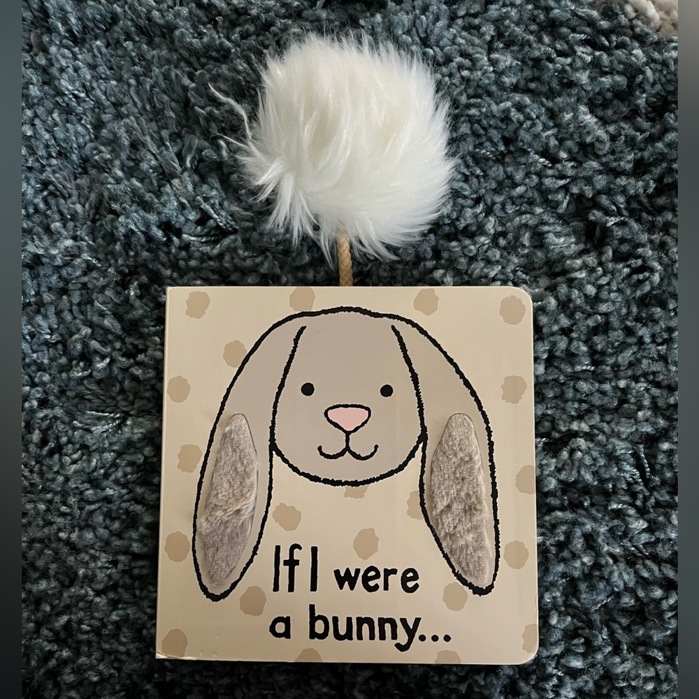 NEW JELLYCAT “If I Were a Bunny” Baby Book